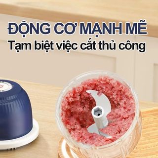 Máy Xay Tỏi Ớt Cầm Tay PADI Lưỡi Dao 3 Cánh - Máy Xay Mini Giá Tốt 2025