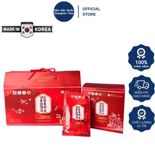 (SỈ GIÁ TỐT)Nước Hồng Sâm Linh Chi Đông Trùng 365 Hàn Quốc (70ml x 20gói)