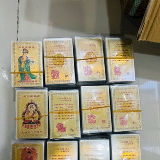 Sỉ Kim Bài Phật Bản Mệnh 12 Con Giáp
