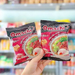Thùng 30 Gói Mì Khoai Tây Omachi Gói 80g