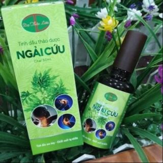 TINH DẦU THẢO DƯỢC NGẢI CỨU 50ML - DẠ THẢO LIÊN
