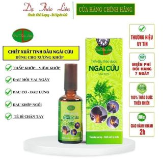 TINH DẦU THẢO DƯỢC NGẢI CỨU 50ML - DẠ THẢO LIÊN