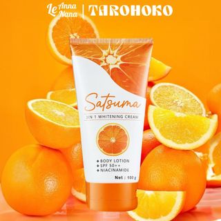 Kem dưỡng da body Satsuma 100g - Dưỡng ẩm, trắng da - Le Anna & Nana