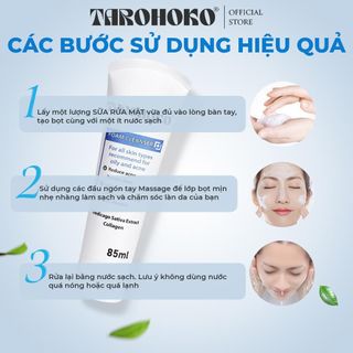 Sữa rửa mặt Foam Cleanser 85ml Tarohoko chăm sóc da dầu, da mụn - Le Anna & Nana