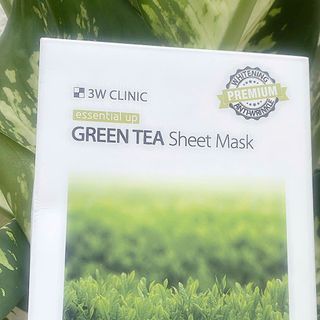 COM BO 10 MIẾNG MẶT NẠ TRÀ XANH 3WCLINIC GREENTEA SHEETMASK