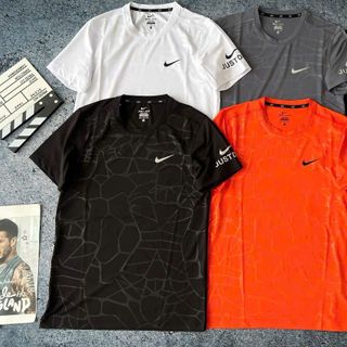 Áo nam JUST DO IT thun lạnh mới Phom chất chuẩn đẹp Size (ri8c) Tỷ lệ 12221 Tách nửa ri được