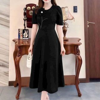 Đầm xoè  bông ngực tk sang trọng hàng cao cấp