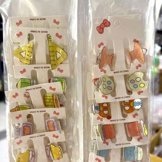 VĨ 2 KẸP TÓC MINI MIKA HOẠT HÌNH