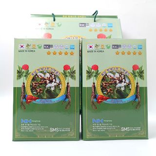 (SỈ GIÁ TỐT)Nước Mát Gan Hắc Sâm Gold Nonghyup BIO PHARM (80mlx 30 gói)