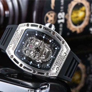 Đồng hồ nam mới viền đá rmsv