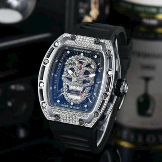 Đồng hồ nam mới viền đá rmsv