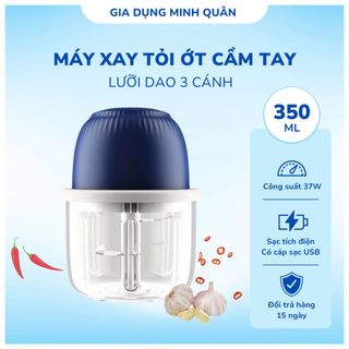 Máy Xay Tỏi Ớt Cầm Tay PADI Lưỡi Dao 3 Cánh - Máy Xay Mini Giá Tốt 2025