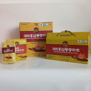 (SỈ GIÁ TỐT)Nước Hồng Sâm Đông Trùng Hạ Thảo 365 HANSUSAM (70ml x 20gói)