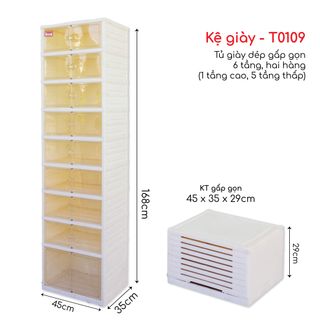 Kệ Giày 9 Tầng - T0109
