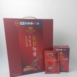 NƯỚC HỒNG SÂM LINH CHI NHUNG HƯƠU 365 JANKWANJANG 60g * 70ml