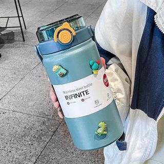 Bình giữ nhiệt 1000ml có quai xách kèm sticker