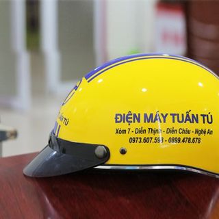 NÓN BẢO HIỂM QUÀ TẶNG, IN LOGO THEO YÊU CẦU