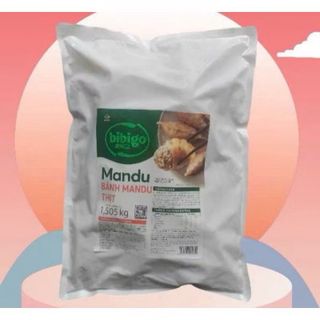 Bánh Xếp Mandu Bibigo nhân thịt & nhân thịt và bắp 1,505kg