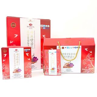 Hồng Sâm Hoàng Gia Đông Trùng Saffron (70ml x 60 gói)