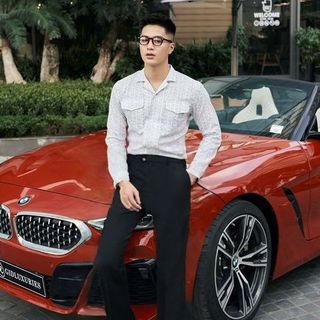 Quần âu chất liệu vải viscose thoáng mát, độ rũ đẹp, dáng mềm mại - màu đen - hàng VNXK sang EU
