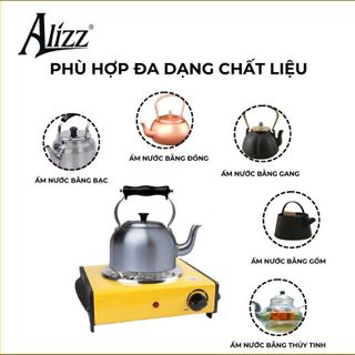 BẾP ĐIỆN MẶT XOẮN ỐC 1000W ALIZZ AL-13891