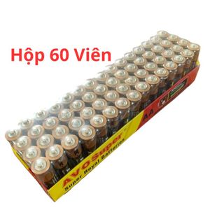 HỘP 60 VIÊN PIN 2A AVOSUPER 1.5V
