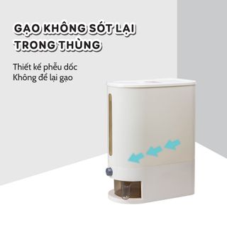 THÙNG ĐỰNG GẠO THÔNG MINH TG0310-WH