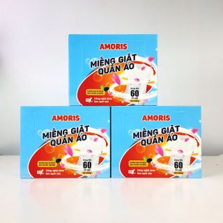 Miếng giặt (60 tờ/hộp) Amoris - HHAMI02
