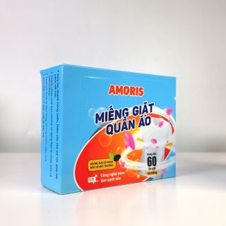 Miếng giặt (60 tờ/hộp) Amoris - HHAMI02