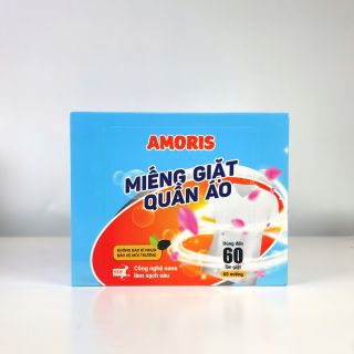Miếng giặt (60 tờ/hộp) Amoris - HHAMI02