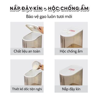 THÙNG ĐỰNG GẠO THÔNG MINH TG0310-TRANS