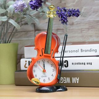 Đồng Hồ Thiết Kế Dáng Cây Đàn Violon V01 Độc Đáo Siêu Đẹp Mắt Decor