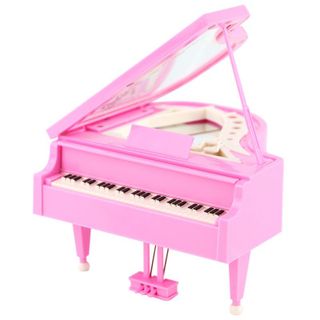 Hộp Phát Nhạc Piano Với Vũ Công Múa Bale, Máy Phát Nhạc Chạy Bằng Dây Cót