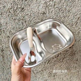 Khay Cơm Inox Kèm Thìa