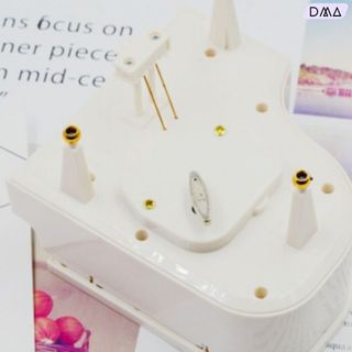 Hộp Phát Nhạc Piano Với Vũ Công Múa Bale, Máy Phát Nhạc Chạy Bằng Dây Cót