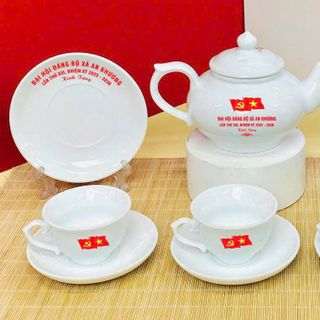 BỘ BÌNH TRÀ, ẤM TRÀ, QUÀ TẶNG IN LOGO giá sỉ