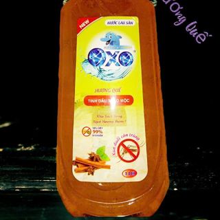 Nước lau sàn đặc trị muỗi tinh dầu thảo mộc OXO. Dung tích 1 lít