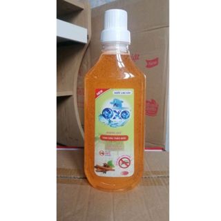 Nước lau sàn đặc trị muỗi tinh dầu thảo mộc OXO. Dung tích 1 lít