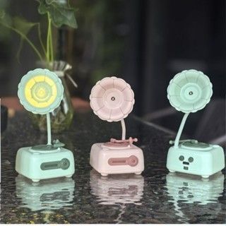 Hộp phát nhạc Loa Cổ Điển Có Đèn Pastel, Hộp Nhạc Đèn Ngủ Để Bàn, Trang Trí