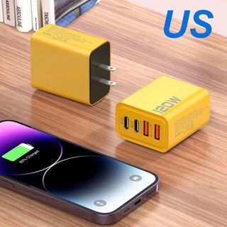 Cóc Sạc Nhanh PD120W 4 Cổng
