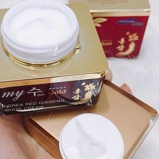 Kem Hồng Sâm AQUA WRINKLE&WHITENING MYSU - My Gold Korea 50mL