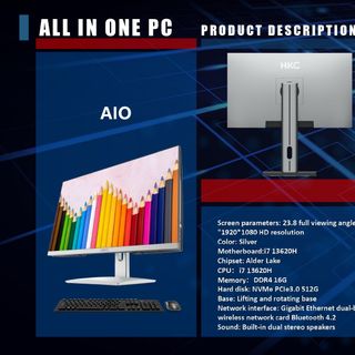 ALL IN ONE HKC - MÀN HÌNH ONDA - LINH KIỆN MÁY TÍNH - PHỤ KIỆN MÁY TÍNH AIO HKC