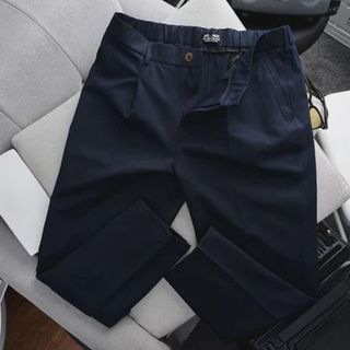 Big size - Quần tây nam big size form baggy lưng thun co giãn bigmen