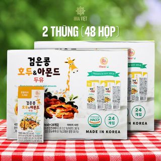SỮA HẠT ÓC CHÓ HẠNH NHÂN, ĐẬU NÀNH ĐEN - THƯƠNG HIỆU MEALU