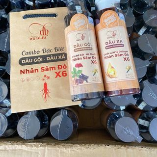 Combo Gội+Xả Nhân Sâm Đỏ