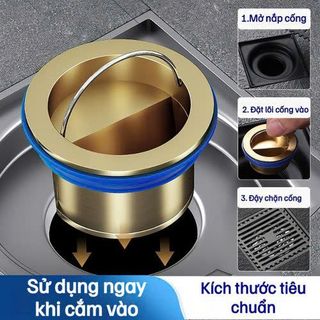 Nắp Đậy Cống Ngăn Mùi Hôi Bằng Đồng giá sỉ