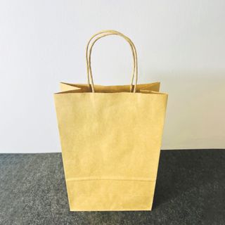 L07 – 250x60x320 mm – Túi giấy kraft nâu quai xoắn