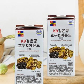 SỮA HẠT ÓC CHÓ, HẠNH NHÂN ĐẬU NÀNH ĐEN