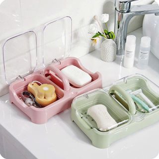 Dụng Cụ Đựng Xà Phòng 2 Ngăn