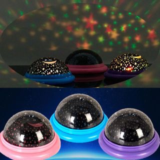 Đèn Ngủ UFO Chiếu Sáng Vũ Trụ 360 độ SIZE BÉ Kèm Dây Sạc Tiện Lợi Trang Trí Phòng Ngủ